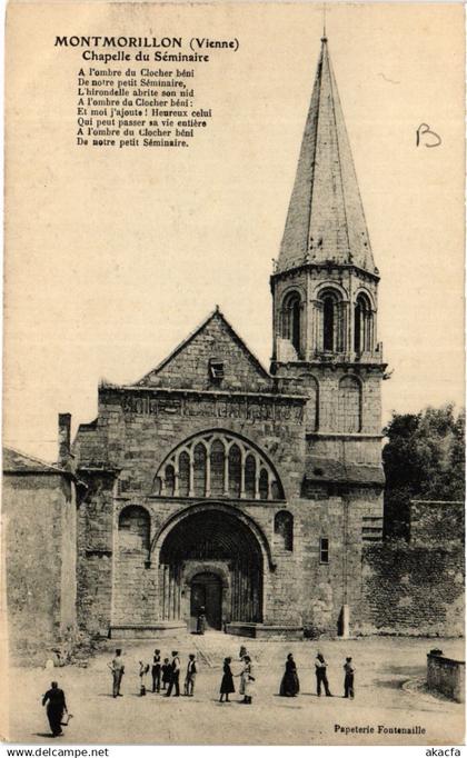 CPA MONTMORILLON - Chapelle du Seminaire (365859)
