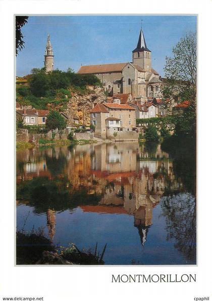 CPM Montmorillon Vienne l'Eglise Notre Dame