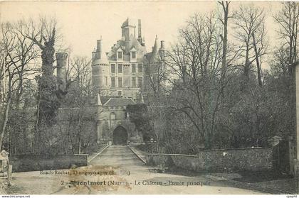 CPA Montmort Le Chateau Entree principale