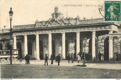 CPA Montpellier Gare P L M