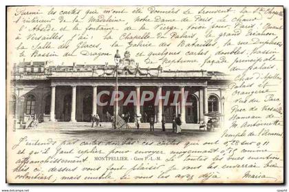 CPA Montpellier Gare PLM