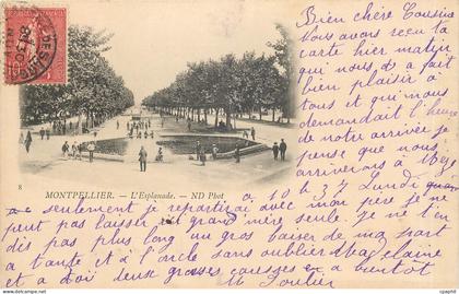 CPA MONTPELLIER  l'Esplanade