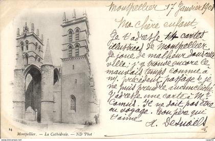 CPA Montpellier la Cathedrale