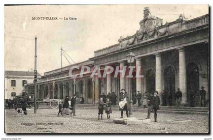CPA MONTPELLIER La Gare
