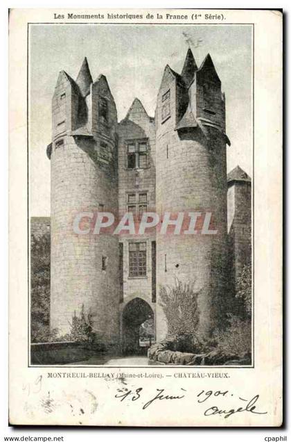 CPA Montreuil Bellay Chateau Vieux