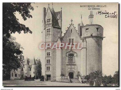 CPA Montreuil Bellay Le Chateau
