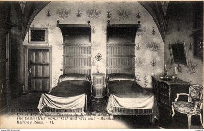 CPA Montreuil Bellay Le chateau Chambre du marechal de la Melleray