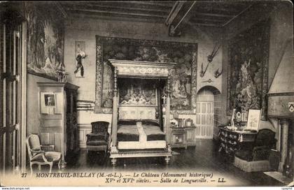 Montreuil Bellay Le Chateau XV et XVI siecle - CPA