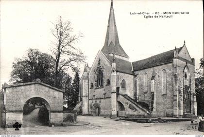CPA Montrichard Eglise et Nanteuil