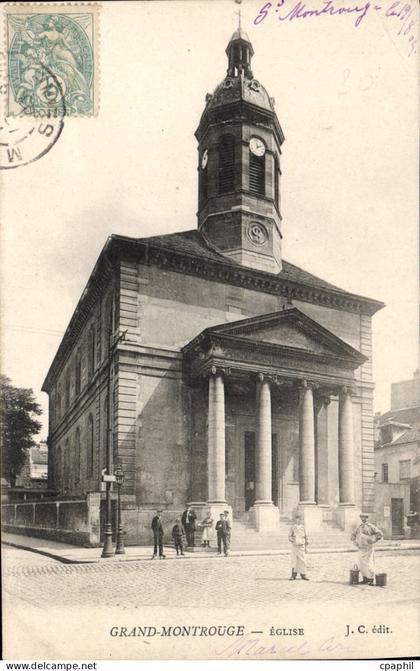 CPA Grand Montrouge Eglise