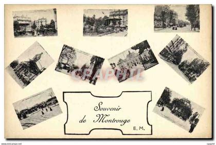 CPA Souvenir de Montrouge