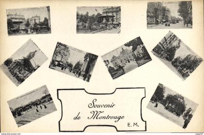 CPA Souvenir de Montrouge