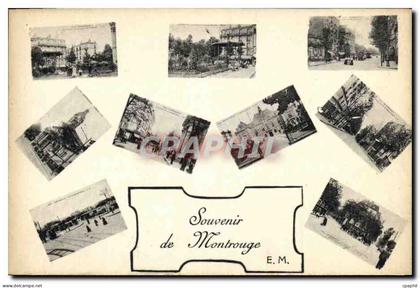 CPA Souvenir de Montrouge