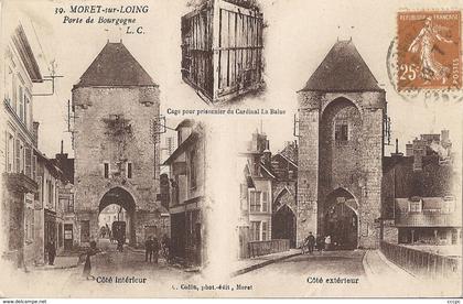 CPA Moret-sur-Loing Porte de Bourgogne