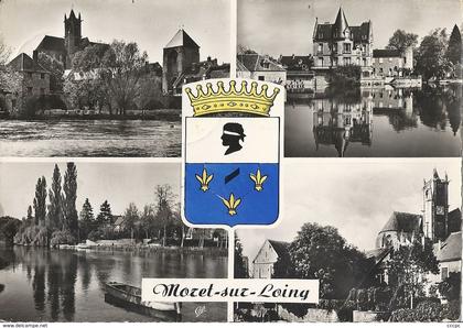 CPSM Moret-sur-Loing Vues Multiples Armoiries