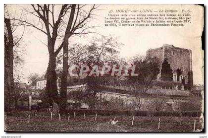 Moret sur Loing - Le Donjon - CPA