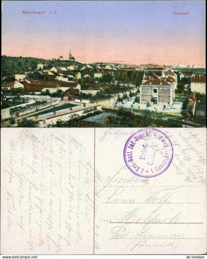 CPA Mörchingen Morhange Neustadt 1916