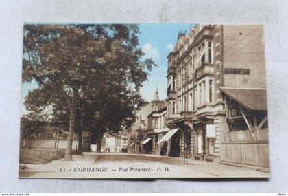 Morhange, rue Poincaré, Moselle 57