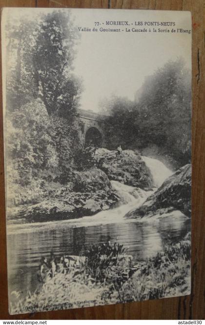 MORIEUX , la cascade a la sortie de l'étang .............. 24780