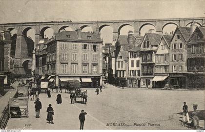 CPA Morlaix Place de Viarmes