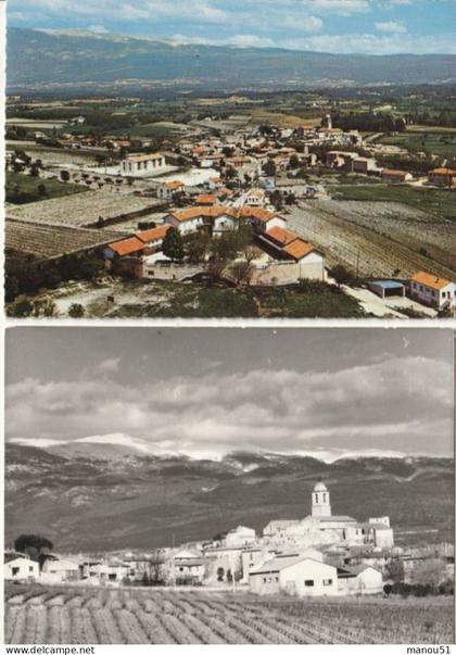 MORMOIRON - 2 CPSM : Vue générale