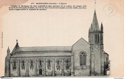 85 MORTAGNE SUR SEVRE EGLISE DE MORTAGNE