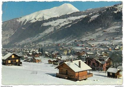 CPSM MORZINE - Hôtel La Chaumière - Ed. La Capitale , Morzine n°53 - Année 1965