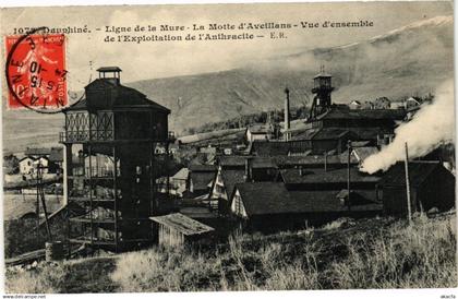 CPA Dauphiné Ligne de LA MURE La Motte d'Aveillans Vue d'ensemble (296319)