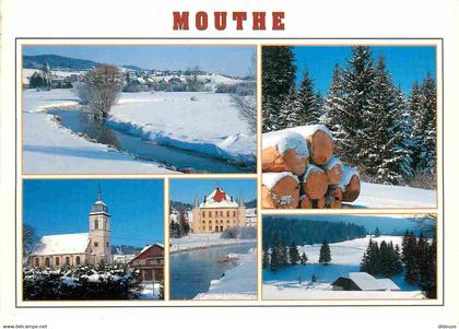 25 - Mouthe - Multivues - Hiver - Neige - CPM - Voir Scans Recto-Verso