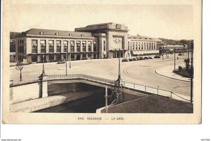 CPA MULHOUSE -gare