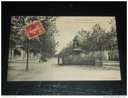 MURET - STATUE DALAYRAC ET ALLEES NIEL - 31 HAUTE GARONNE (O)