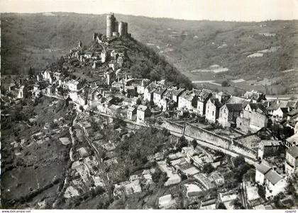 CPM Najac Aveyron Vue generale
