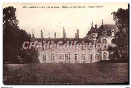 CPA Nangis Ses Environs Chateau De Bois Boudran