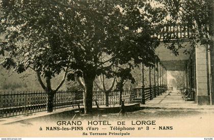 nans les pins * Grand Hôtel de Lorge , tel n°3