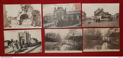 6 cartes -   Nanteuil-le-Haudouin    -( 60. Oise)
