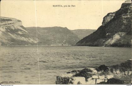 CPA Nantua Pris de Port