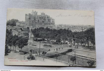 Cpa 1906, Narbonne, panorama, Aude 11