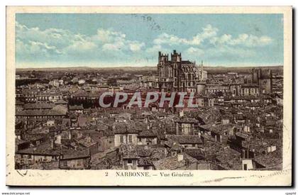 Narbonne - Vue Generale - CPA