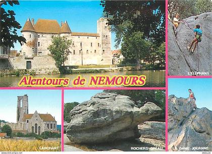Carte Postale - 77 - Nemours - Alentours de Nemours - Multivues - CPM - Voir Scans Recto-Verso - Poscard - Carta Postal
