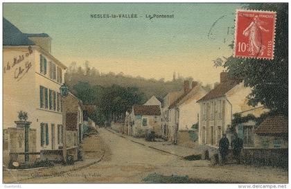 ( CPA 95 )  NESLES-LA-VALLÉE  /  Le Pontenet -  ( défaut coin bas gauche )