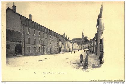 Carte Postale Ancienne de NEUFCHATEAU