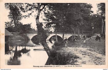 NEUNG SUR BEUVRON         BORDS DU BEUVRON     PONT