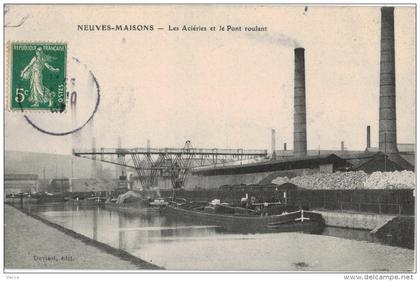 Carte Postale Ancienne de NEUVES MAISONS