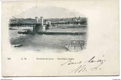 CPA - Carte postale - France - Neuville sur Saône - 1903 (CP1255)