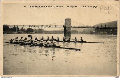 CPA NEUVILLE-sur-SAONE - Les Régates (692748)
