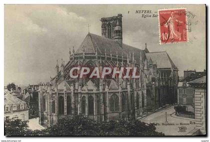 CPA Nevers Eglise
