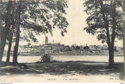 CPA Nevers vue generale