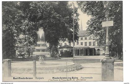 NIEDERBRONN-LES-BAINS - Promenade