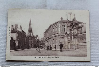 Cpa 1932, Niort, l'hôpital hospice, Deux Sèvres 79