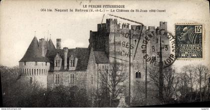 CPA Nogent Le Rotrou Le Chateau de St Jean